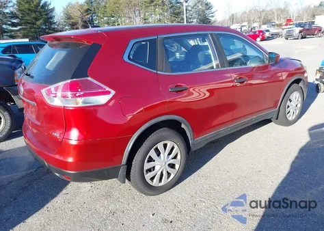 2016 Nissan Rogue S из США, поврежденный, VIN KNMAT2MV5GP642809